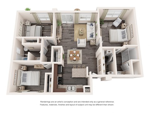 Three Bedroom Two Bathroom